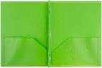 JAM PAPER Plastic Color POP Folders - Image 2
