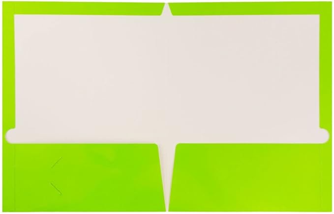 JAM PAPER Laminated Two Pocket Glossy School Folders - Image 4