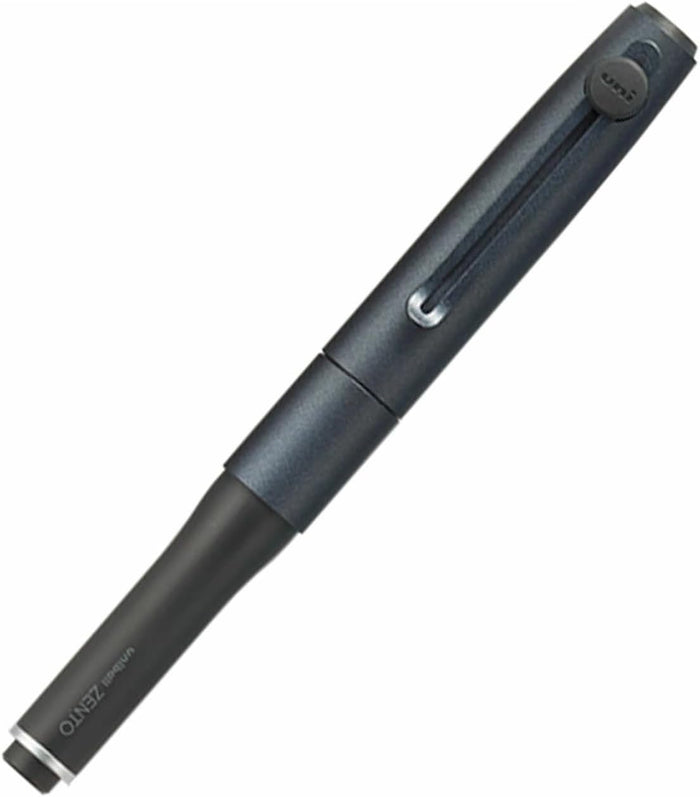 ZENTO Signature Model Metallic Black Ballpoint Pen 0.5mm Ink Color Black UBZH05M.24