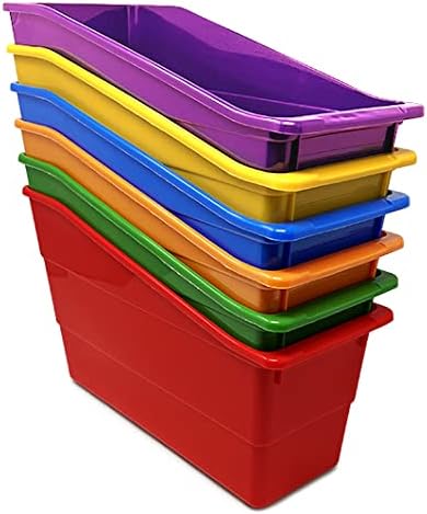 Podzly Vertical File Organizer - Book, Folder, File, Binder and Magazine Hold...