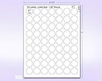 8-1/2 x 11" Neon Color High Light Fluorescent Labels - Image 2