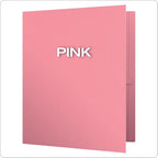 Oxford Twin-Pocket Folders, Textured Paper, Letter Size, Holds 100 Sheets - Image 3