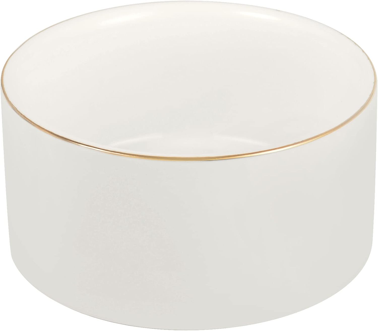 Paper Clip Holder Ceramic Paperclip Holders for Desk Organizer, White