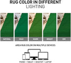 rugshop turf patio deck outdoor indoor runner rug, package contents