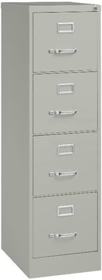 Scranton & Co 4-Drawer 22" Deep Letter Filing Cabinet in Black, Office by Unknown