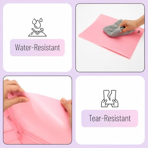 Mr. Pen- Plastic Folders with Pockets and Prongs, 5 Pack, Letter Size | Flexible Plastic Folders with Prongs