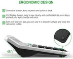 Solar & AA Battery Dual Power Electronic Calculator - Image 4
