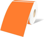 STARLIBOO 3"X5" Rectangle Colored Labels, Removable Moving Labels by STARLIBOO