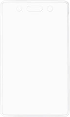 Amazon Basics ID Badge Holders, Vertical Clear Plastic 2.55" x 4.41" - Image 4