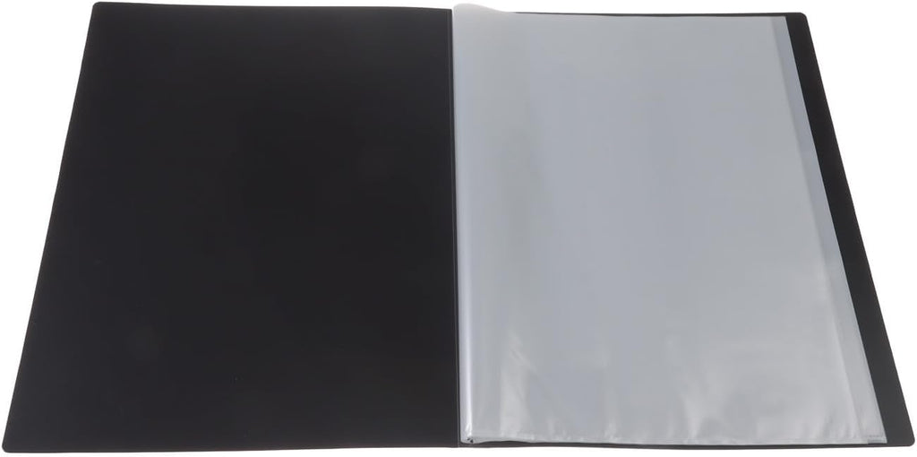 HF2 A3 Display Book Deluxe with 20 Pockets - Black