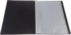 HF2 A3 Display Book Deluxe with 20 Pockets - Black
