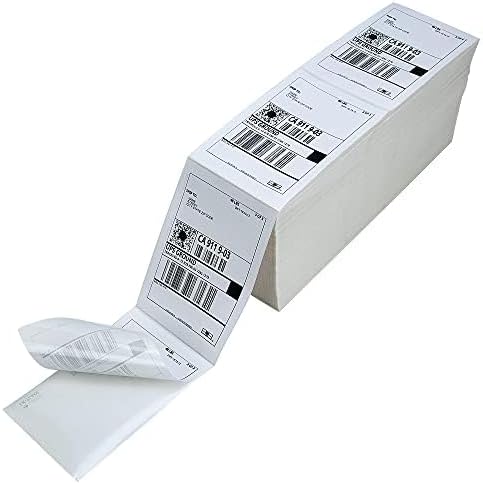 L LIKED 4000 4x6 Thermal Shipping Labels Fanfold, Direct Thermal Printer Labels - Image 2