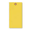 SmartSign 6.25 x 3.125 inch “Yellow” Blank Tyvek Shipping Tags by SmartSign