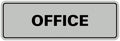 Signs ByLITA Standard Office Sign by SignsByLITA