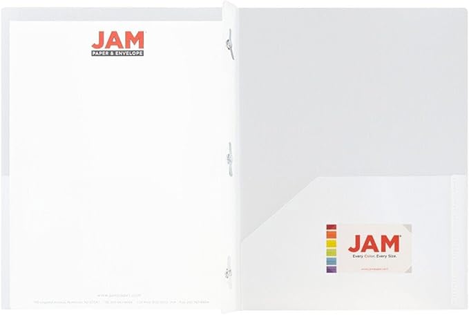 JAM PAPER Plastic Color Pop Folders - Image 5