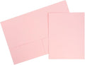 LUXPaper 9" x 12" Presentation Folders | Two Pocket | Candy Pink | 100lb. Cover by LUXPaper