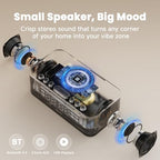 digital alarm clock white noise, loud digital alarm showing dimensions