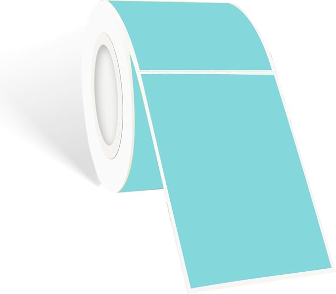 STARLIBOO Colored Labels Stickers 3 x 2 Inch, Removable Rectangle Moving Labels by STARLIBOO