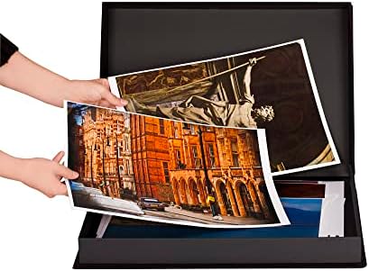 hg art concepts art photo storage box eternity, side view