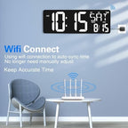 xrexs 16.5 in large display wall clock with shown in use