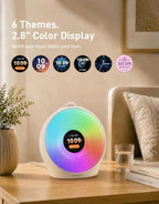dekala sunrise alarm clock with pulse wake, 7-day, package contents
