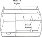my space organizers clear acrylic desk oganizer, 9, view 9