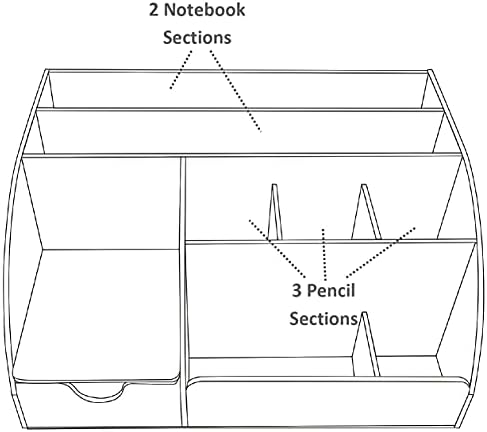 my space organizers clear acrylic desk oganizer, 9, view 9