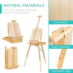 best choice products art easel for painting, portable, package contents