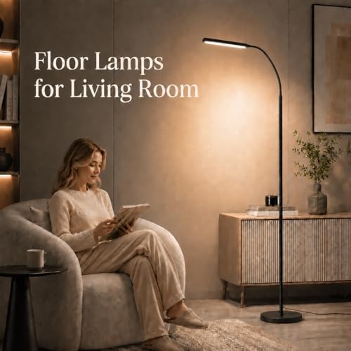 wio-mio floor lamp, 15w/1000lm bright led floor lamp, package contents