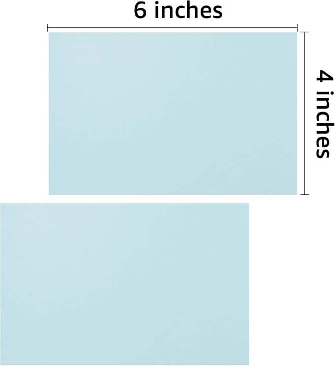 50 Sheets Blank Cardstock Paper 250 GSM Thick Heavy Cards Stock - Image 2