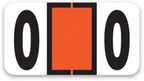 File Right Number Labels Roll – Color-Coded Numeric Filing Labels, 1-5/8" × by Unknown