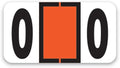 File Right Number Labels Roll – Color-Coded Numeric Filing Labels, 1-5/8" × by Unknown