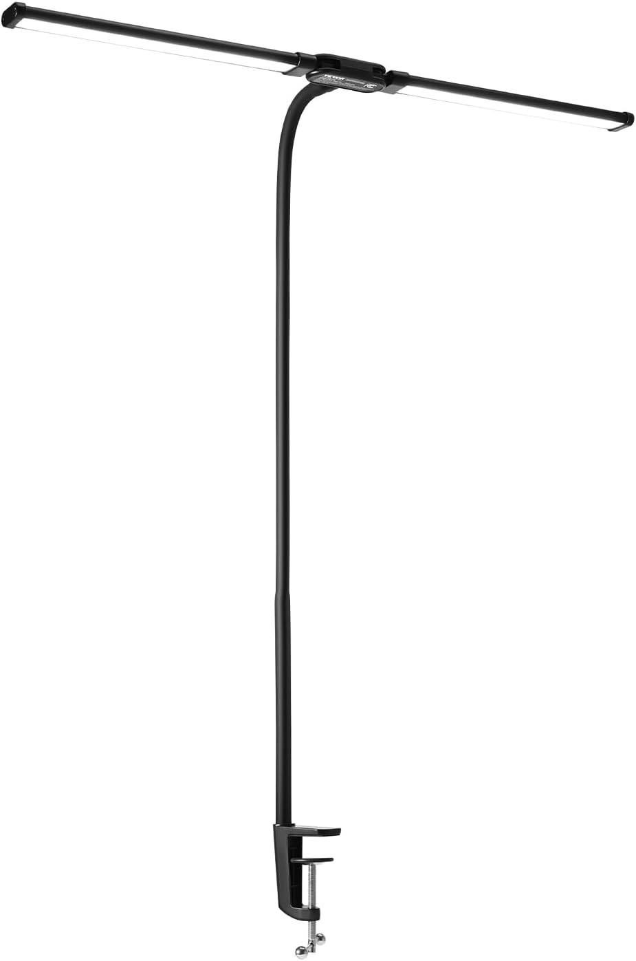 VEVOR LED Desk Lamp with Clamp, Double Head Architect Desk Lamp for Home Offi...
