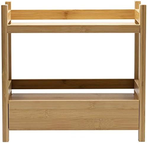 Sorbus Matcha Station Shelf, Bamboo (13" x 6.5" x 12.6", Natur...