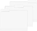 File Folder, PANDRI 120 Pack File Folder, 1/3 Cut Tab, Letter Size, Filing by PANDRI