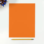LUXPaper 8.5" x 11" Paper | Letter Size | Mandarin Orange | 80lb. Text | 500 Qty - Image 3
