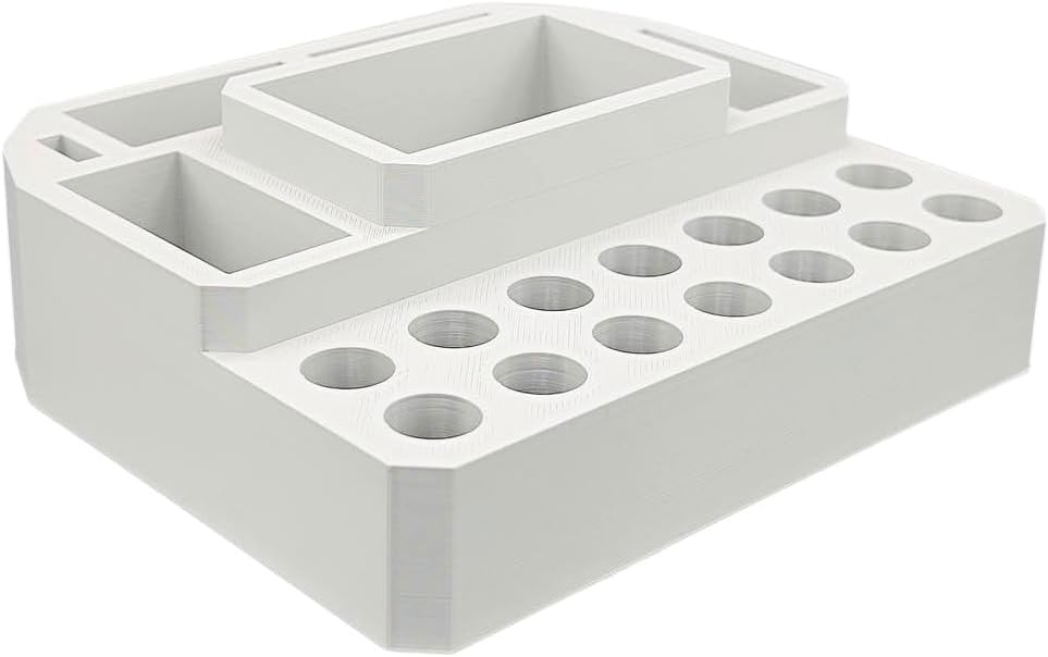 Desk Organizer 510 Cartridge Holder Pen Stand 14 Spaces with Segmented Storag...