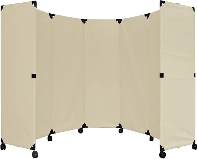 Versare MP10 Portable Folding Wall Partition | Economical 5 Panel Design | by VERSARE