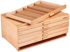 kingart wood 6-drawer artist supply storage box, 15-3/4”, view 11
