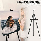 easels for painting canvas, aredy 66" art easel, package contents