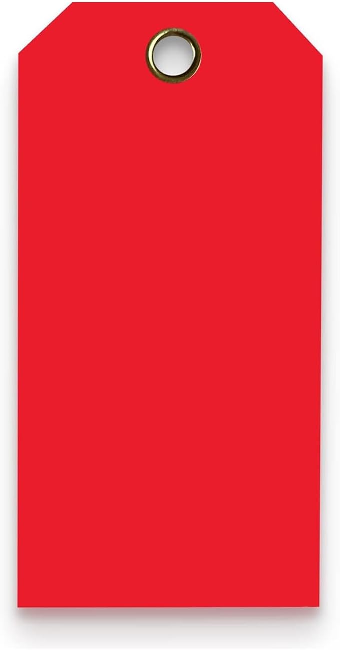 Tags 4 Less 15 Mil Waterproof Plastic Tags, Outdoor Tagging, Equipment Labeling by Tags+4+Less%2C+LLC