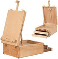 falling in art beechwood tabletop easel box, main product view