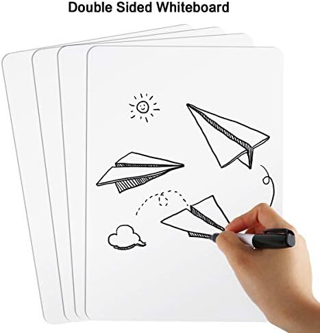 Dry Erase Lapboards, HERKKA 32 Pack Double Sided Dry Erase Lap Boards 9 x 12....