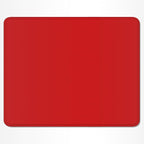 Auhoahsil Red Mouse Pad, 12 x 10 Inch Square Mousepad, 3mm Thick Rubber Mouse by Auhoahsil