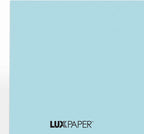 LUXPaper 8.5" x 11" Paper | Letter Size | Pastel Blue | 60lb. Text | 50 Qty - Image 9