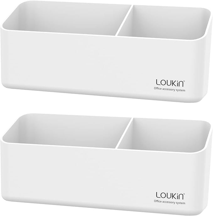 loukin Magnetic and Adhesive Marker Holder, Dry Erase Accessory Tray, Magnetic by LOUKIN