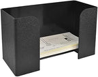 BankSupplies Deposit Ticket Holder | 10W x 4D x 6H | Black Textured, Molded - Image 4