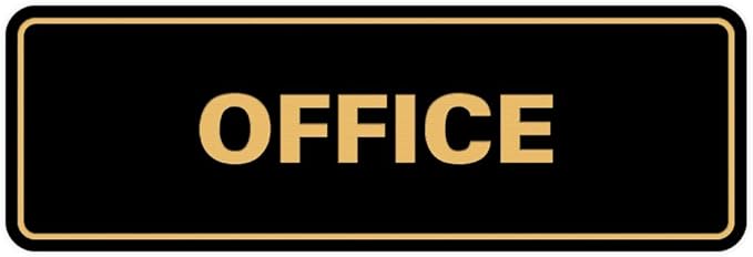Signs ByLITA Standard Office Sign by SignsByLITA