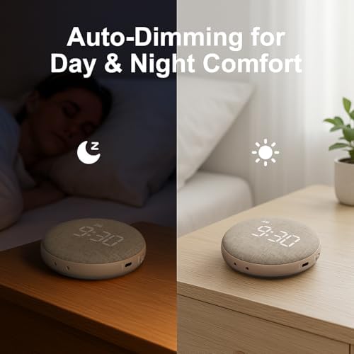 reacher travel vibrating alarm clock for heavy sleepers, package contents