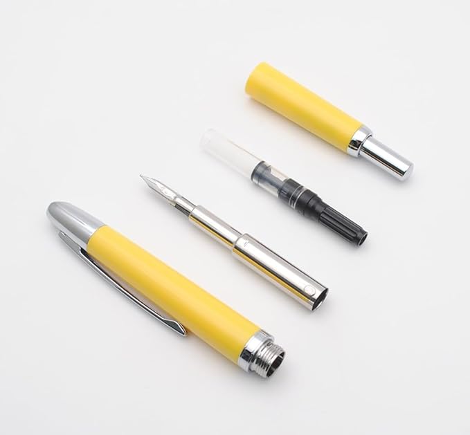 JINHAO 20 Press Fountain Pen, Retractable Capless Resin Pen - Image 4